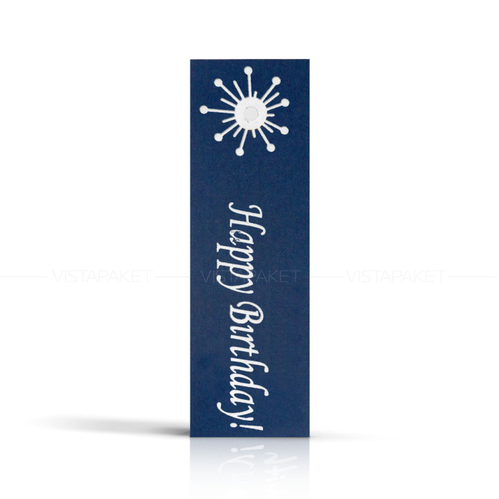 Комплект бірок "Happy Birthday"  11*3,5 см