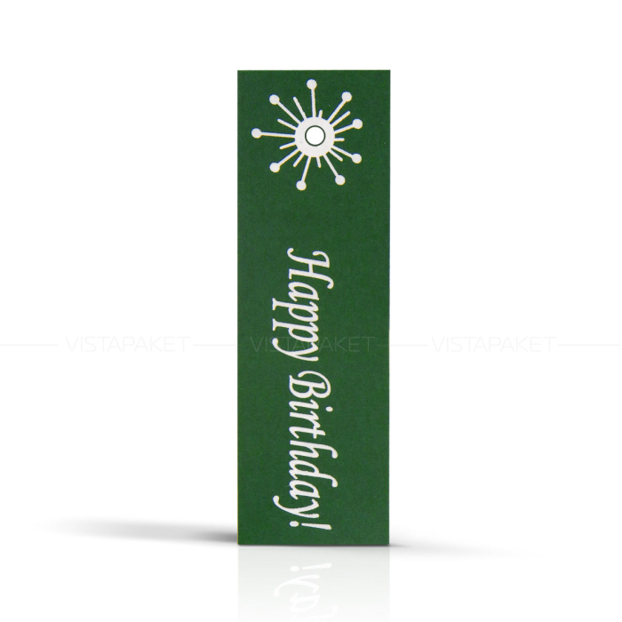 Комплект бірок "Happy Birthday"  11*3,5 см