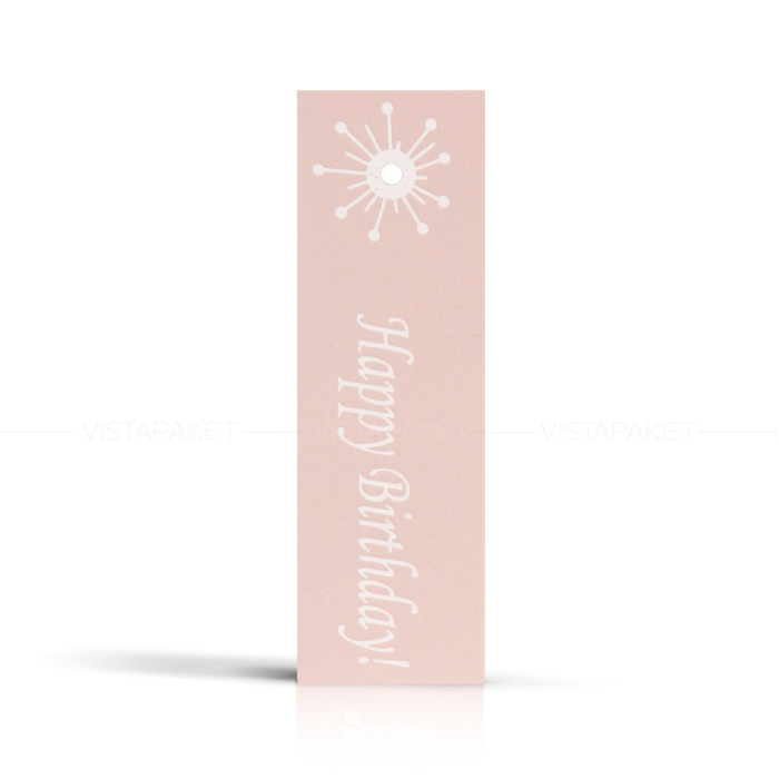 Комплект бірок "Happy Birthday"  11*3,5 см