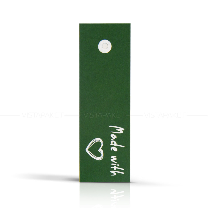 Комплект бірок "Made with" 11*3,5 см