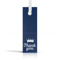 Комплект бирок "Thank you" синие/зеленые 11*3,5 см