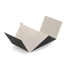 Конверт 15*10*0.5 см чорний матовий