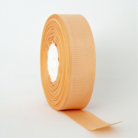 Декоративна репсова стрічка персикова