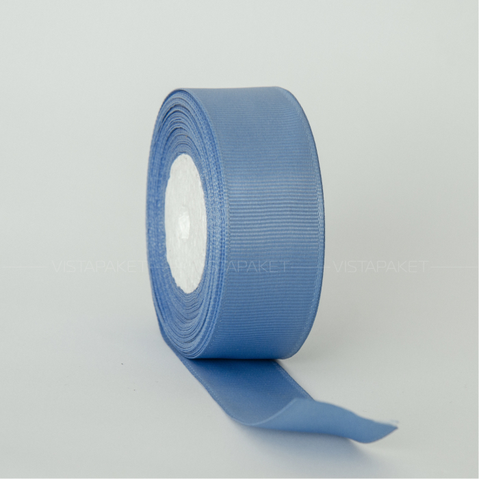 Декоративна репсова стрічка Lite Blue