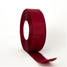 Декоративна репсова стрічка bordo