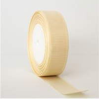 Декоративна репсова стрічка crema