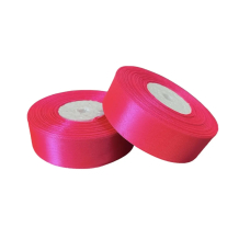 Декоративна репсова стрічка яскраво-рожева