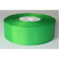 Декоративна репсова стрічка світло-зелена