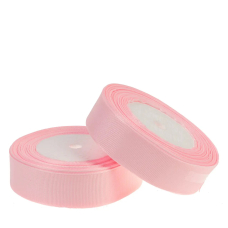 Декоративна репсова стрічка ніжно-рожева