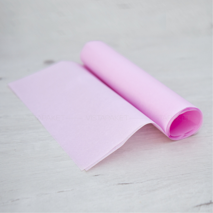 Пакувальний папір тішью ніжно-рожевий
