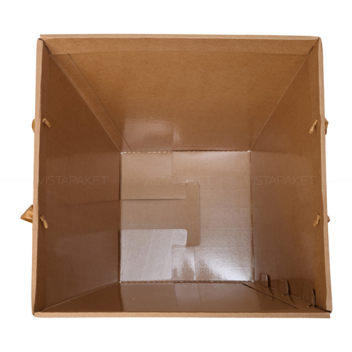 Коробка для квітів крафтова