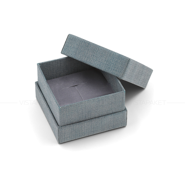 Ювелірна подарункова коробка сіра