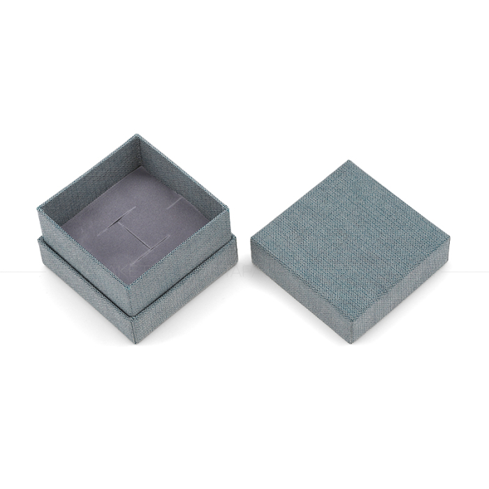 Ювелірна подарункова коробка сіра