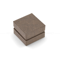 Коробка 7 x 7 x 5 см коричнева
