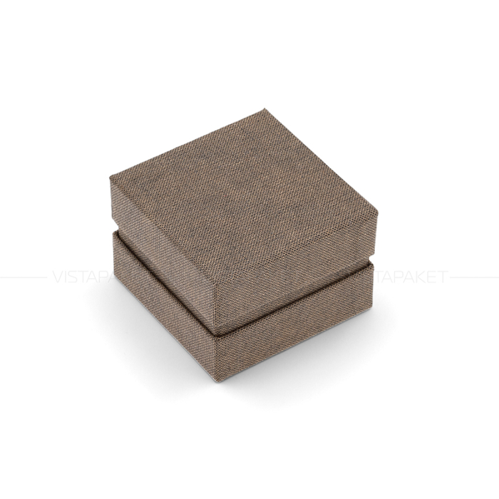 Ювелірна подарункова коробка коричнева