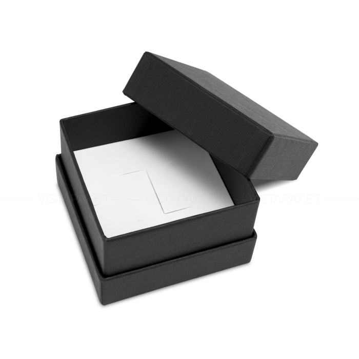 Ювелірна подарункова коробка чорна
