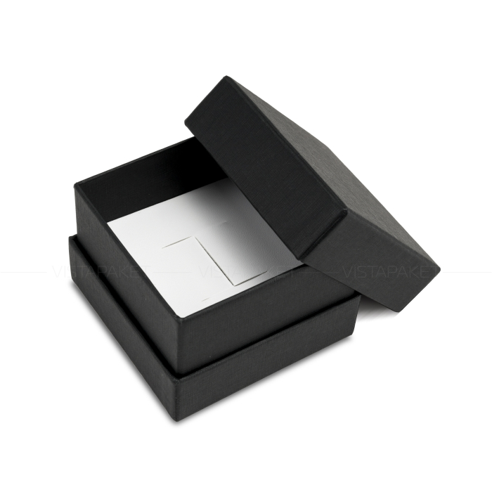 Ювелірна подарункова коробка чорна