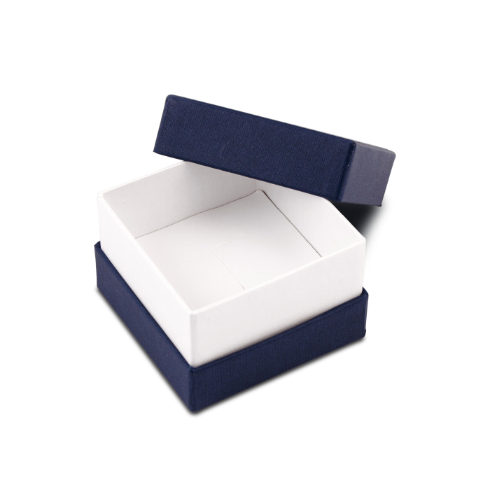 Ювелірна подарункова коробка синя