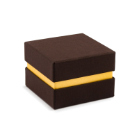 Коробка 7 x 7 x 5 см коричнева