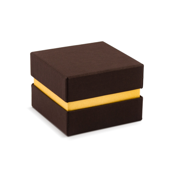 Ювелірна подарункова коробка коричнева