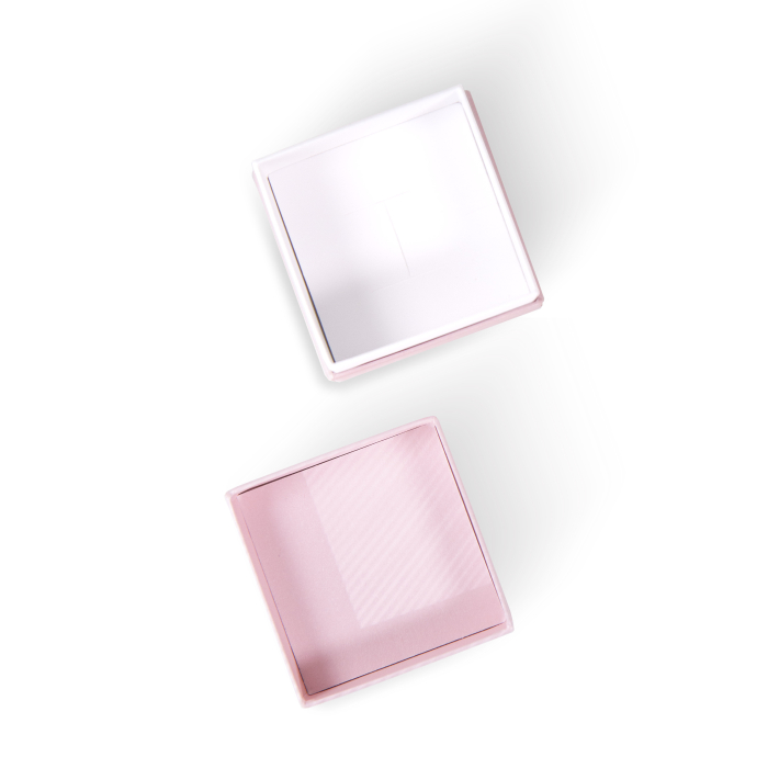 Ювелірна подарункова коробка рожева