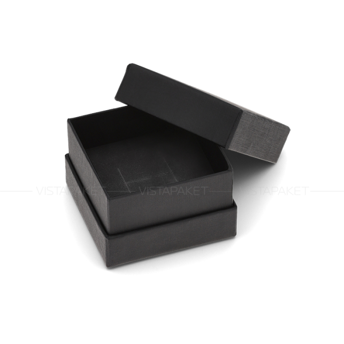 Ювелірна подарункова коробка чорна