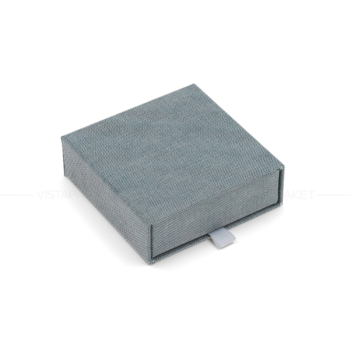 Ювелірна подарункова коробка сіра