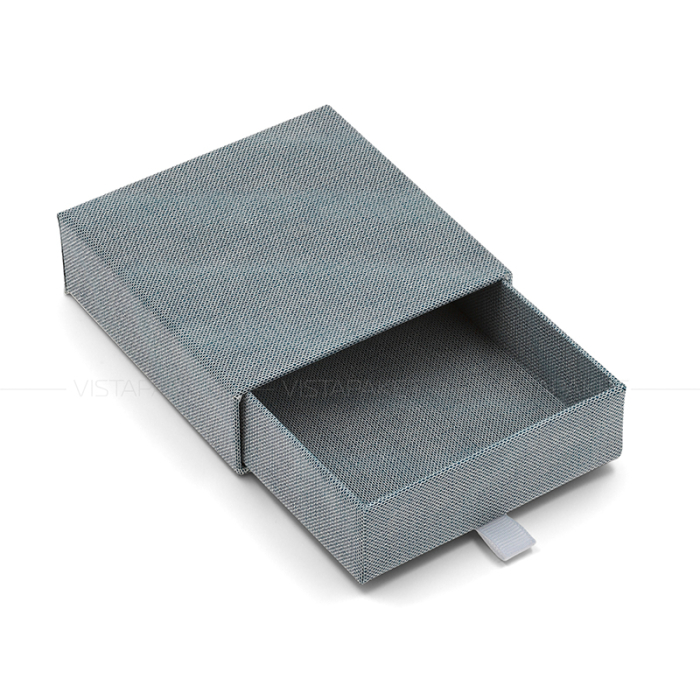 Ювелірна подарункова коробка сіра