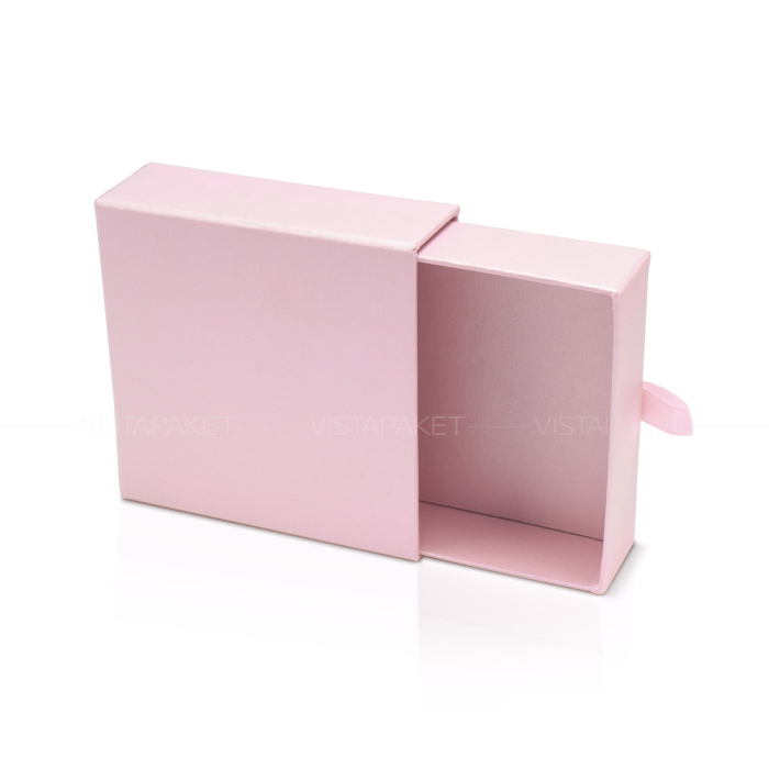 Ювелірна подарункова коробка рожева