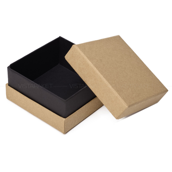 Ювелірна подарункова коробка крафтова