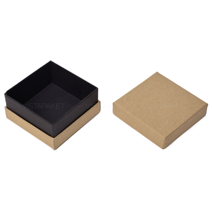 Ювелірна подарункова коробка крафтова