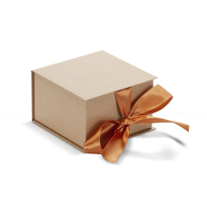 Коробка 12 x 12 x 7,5 см крафт