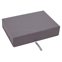 Коробка 24x17x6 см сіра