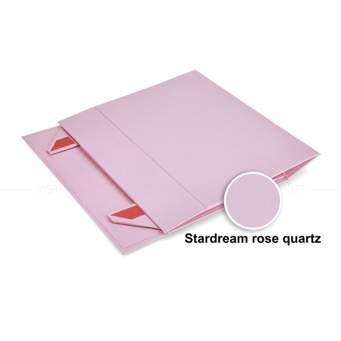 Подарункова коробка з палітурного картону рожева