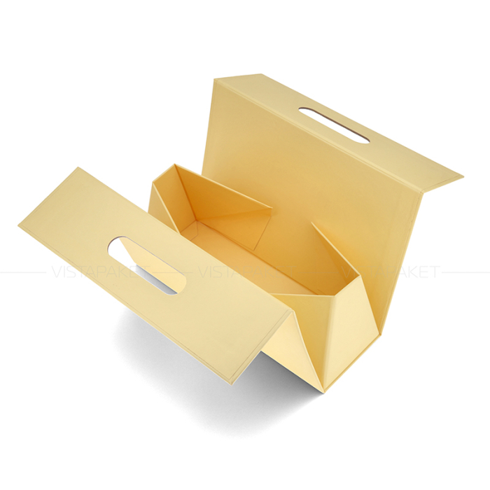 Ювелірна подарункова коробка жовта