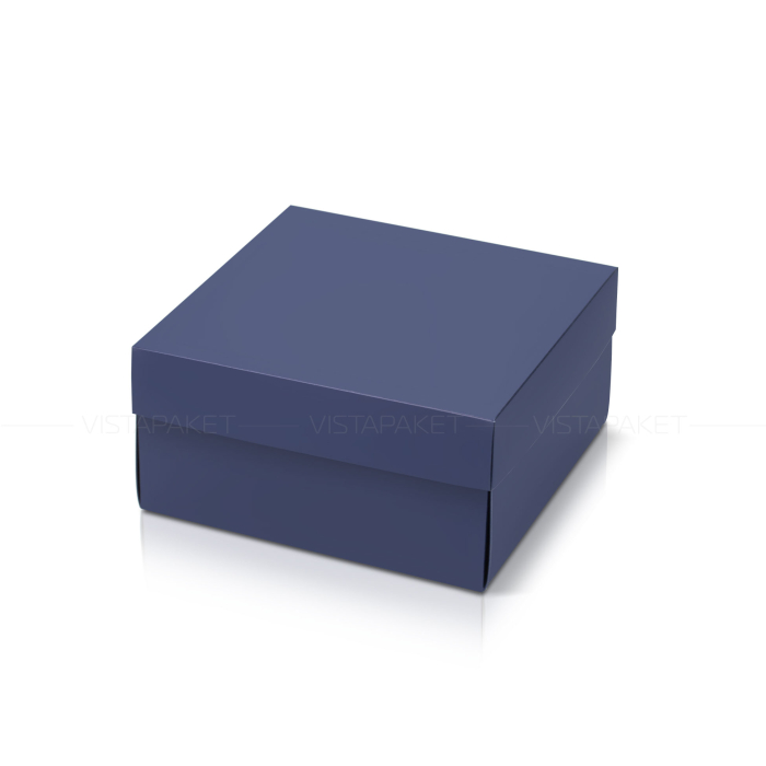 Подарункова коробка темно-синя