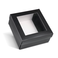 Коробка 20x20x10 см з віконцем 