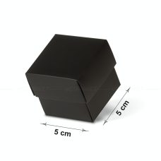 Коробка 5x5x4.5 см чорна