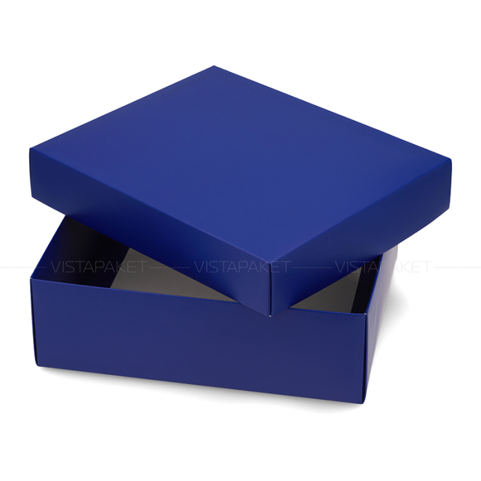 Подарункова коробка темно-синя