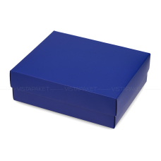 Коробка 28x23x9 см синя