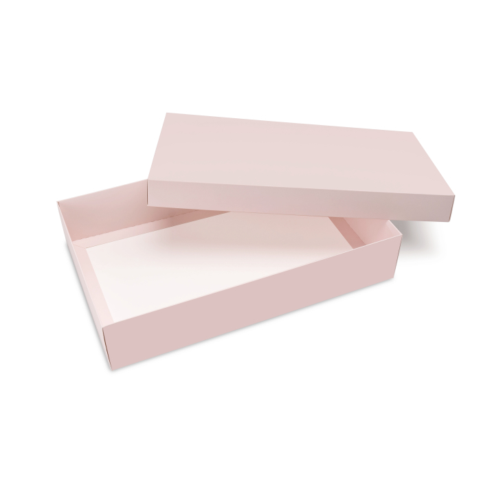 Подарункова коробка ніжно-рожева