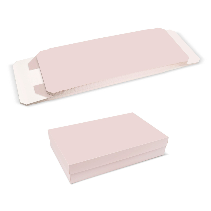 Подарункова коробка ніжно-рожева