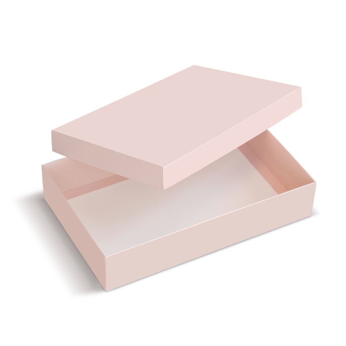 Подарункова коробка ніжно-рожева