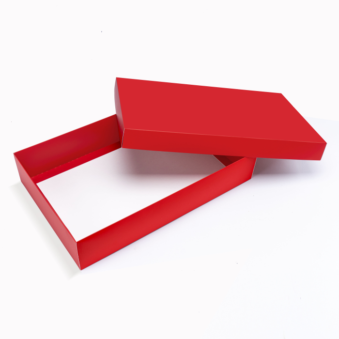 Подарункова коробка червона