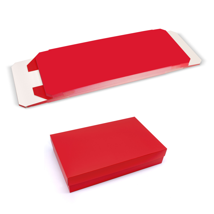 Подарункова коробка червона