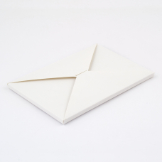 Конверт 15*10*0.5 см білий матовий