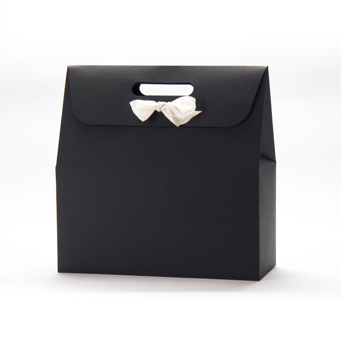 Подарункова коробка-пакет картонна