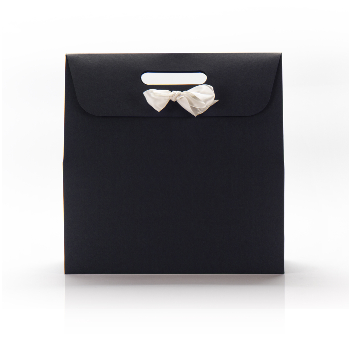 Подарункова коробка-пакет картонна