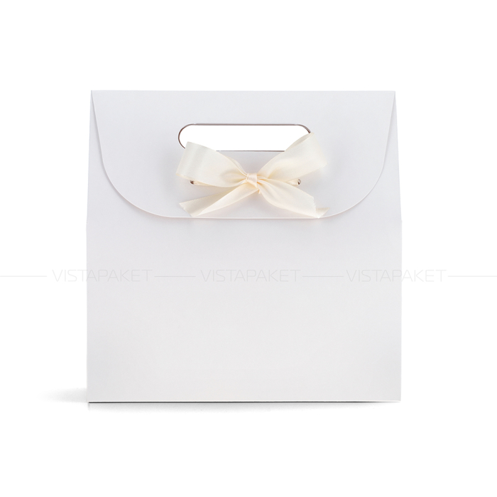 Подарункова коробка-пакет картонна