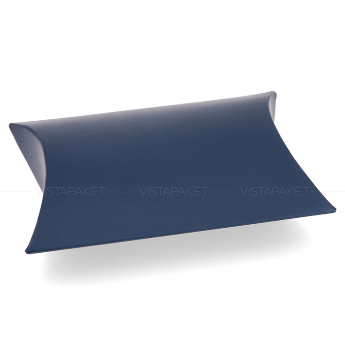 Коробка сувенірна пиріжок 12*10*3 см dark Blue